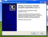Instalacja OpenOffice